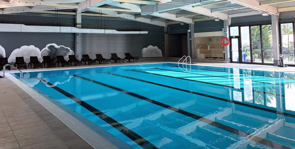 Bazinul World Class Planet din Voluntari, unde Swim Factory ține cursuri de înot